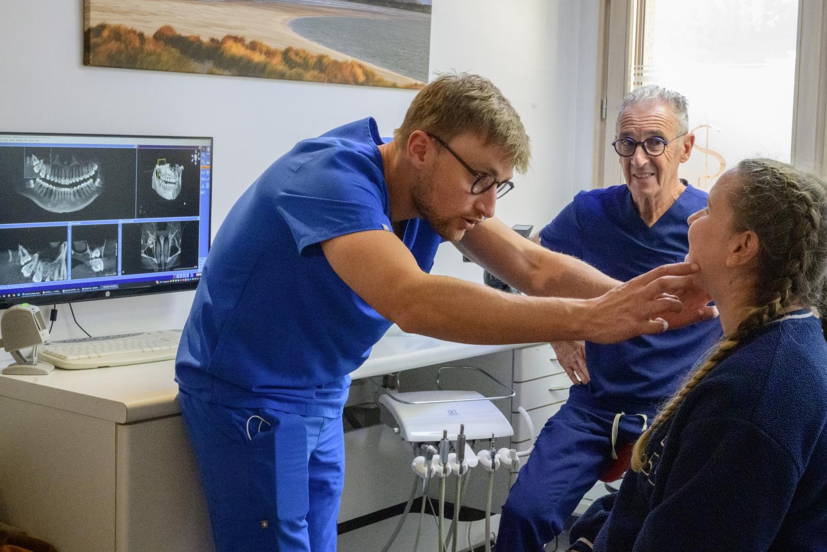 examen clinique dentaire